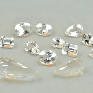 Natural White Topaz LOT ($25 AUD Per Piece)