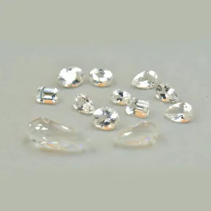 Natural White Topaz Tear Drop 19.9 ct