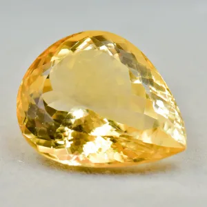 Natural Citrine Pear 31.45 ct