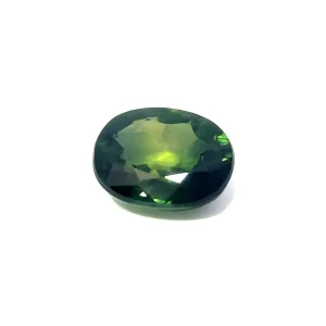 Natural Green Sapphire - Oval - 1.03ct