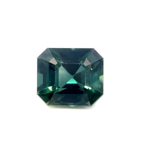 Natural Green Sapphire - Octagon - 1.26ct