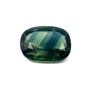 Natural Teal Sapphire - Cushion - 0.97ct