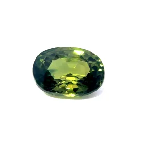 Natural Green Sapphire - Oval - 1.12ct
