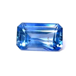 Natural Ceylon Blue Sapphire - Octagon - 0.68ct