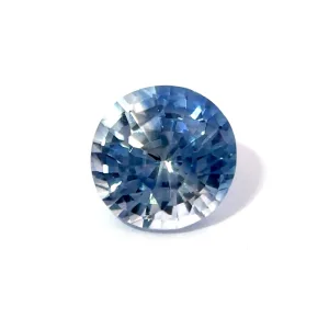 Natural Ceylon Blue Sapphire(Pastel Blue) - Round - 0.86ct