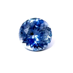 Natural Ceylon Blue sapphire - Round - 0.71ct