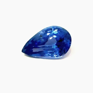 Natural Ceylon Blue Sapphire - Pear - 0.65ct