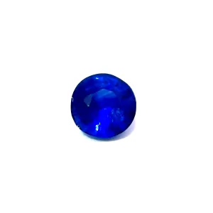 Natural Ceylon Blue Sapphire (Peacock Blue) - Round - 0.29ct