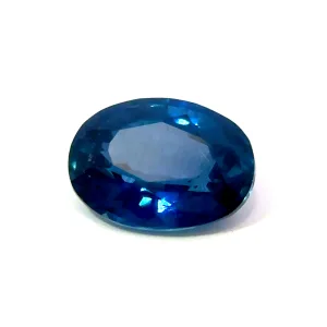Natural Greenish Blue Sapphire - Oval - 1.44ct