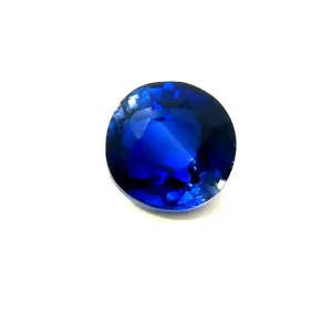 Natural Ceylon Blue Sapphire - Round - 1.1ct