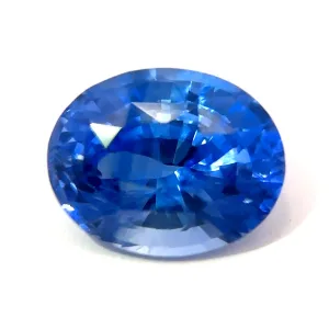 Natural Ceylon Blue Sapphire (Corn Flower) - Oval - 2.07ct
