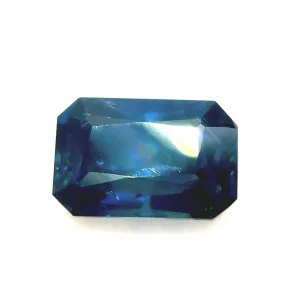 Natural Greenish Blue Sapphire - Octagon - 2.50ct