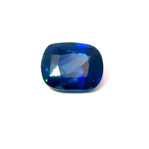 Natural Ceylon Blue Sapphire (Peacock Blue) - Cushion - 1.37ct