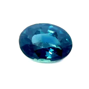 Natural Teal Sapphire - Oval - 1ct