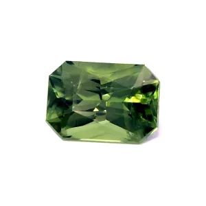 Natural Green Sapphire - Octagon - 1.41ct