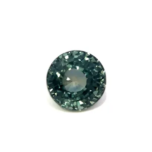 Natural Green Sapphire - Round - 1.16ct