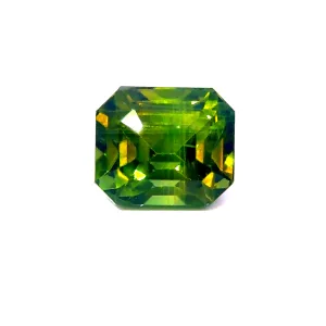 Natural Green Sapphire - Cushion - 1.51ct