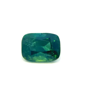 Natural Green Sapphire - Cushion - 1.43ct