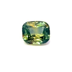Natural Green Sapphire - Cushion - 0.67ct