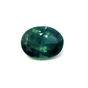 Natural Teal Green Sapphire - Oval - 0.7ct
