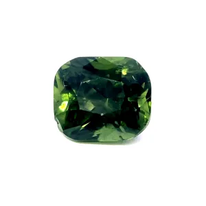 Natural Green Sapphire - Cushion - 1.22ct