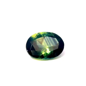 Natural Teal Green Sapphire - Oval - 0.81ct