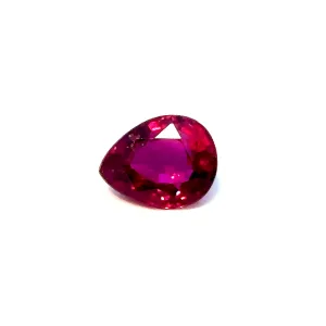 Natural Pink Sapphire - Pear - 0.26ct