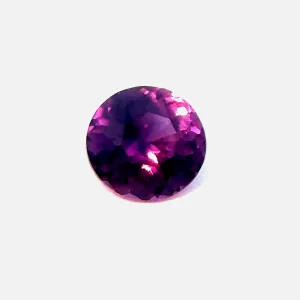 Natural Pinkish Purple Sapphire  - Round - 0.38ct