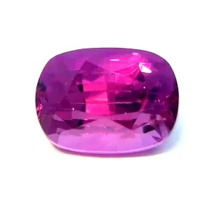 Natural Pink Sapphire - Hot Pink - Cushion - 1.69ct