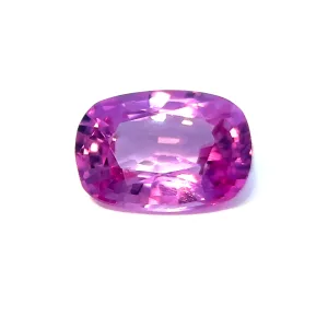 Natural Pink Sapphire - Cushion - 1.07ct