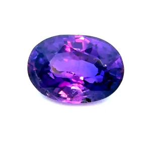 Natural Purple Sapphire - Oval - 1.89ct