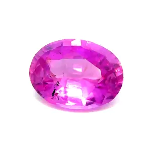 Natural Pink Sapphire (Purplish Pink) - Oval - 1.04ct