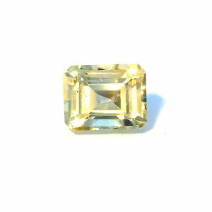 Natural Yellow Sapphire - Octagon - 0.71ct
