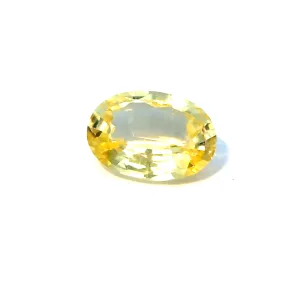 Natural Yellow Sapphire - Oval  - 0.47ct