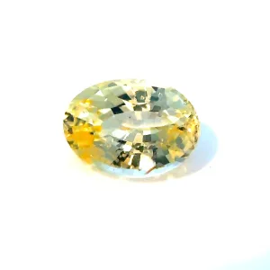Natural Yellow Sapphire - Oval - 0.79ct