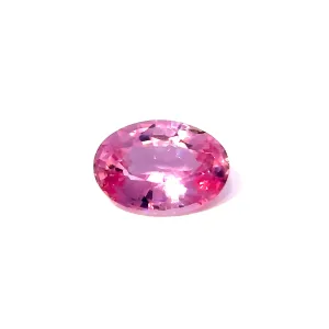 Natural Padparadscha (Orangish Pink) - Oval - 0.39ct